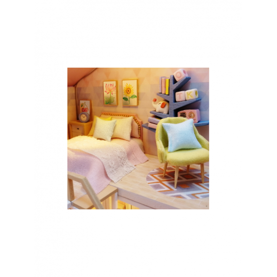 Интерьерный конструктор Hobby Day DIY MiniHouse, Ванильное небо,  M2001-3