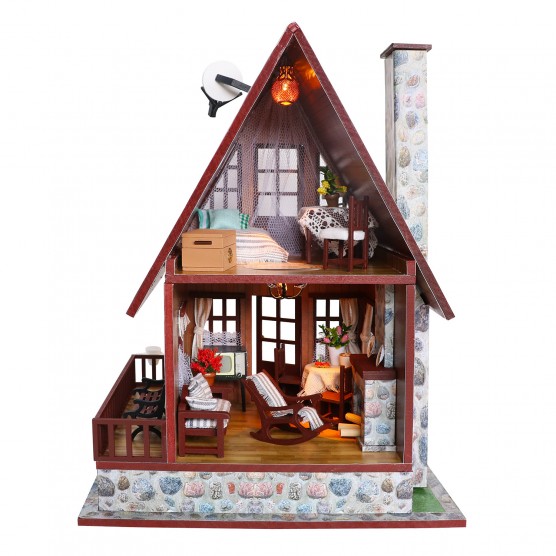 Интерьерный конструктор Hobby Day DIY MiniHouse, На даче,  PC2010-1