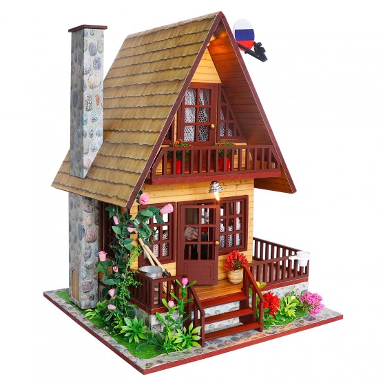 Интерьерный конструктор Hobby Day DIY MiniHouse, На даче,  PC2010-0