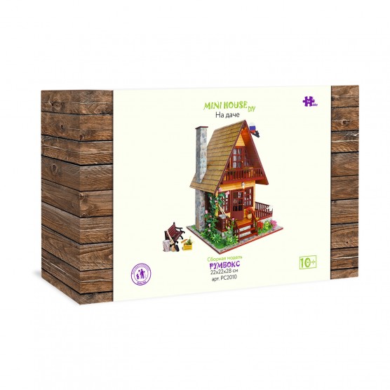 Интерьерный конструктор Hobby Day DIY MiniHouse, На даче,  PC2010-2