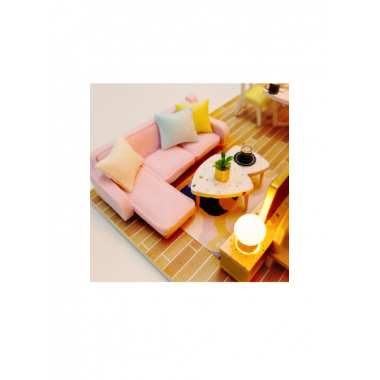 Интерьерный конструктор Hobby Day DIY MiniHouse, Ванильное небо,  M2001-2