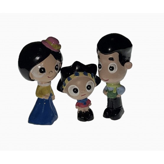 Интерьерный конструктор Hobby Day DIY MiniHouse, Скандинавский лофт с набором кукол,  M030_FIG003-2