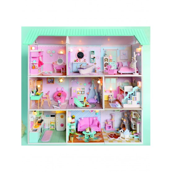 Интерьерный конструктор Hobby Day DIY MiniHouse, MiniHouse Мой дом 9 в 1: Моя гардеробная,  S2011-2