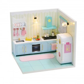 Интерьерный конструктор Hobby Day DIY MiniHouse, MiniHouse Мой дом 9 в 1: Моя кухня,  S2007