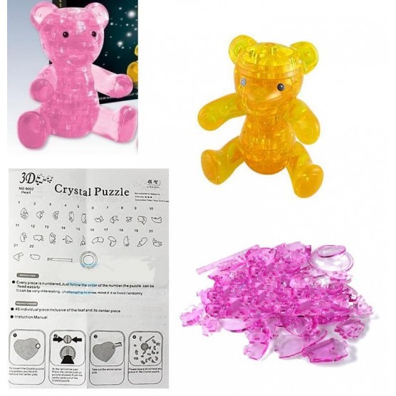 Интерьерный конструктор Hobby Day DIY MiniHouse, Мишка,  9016-1