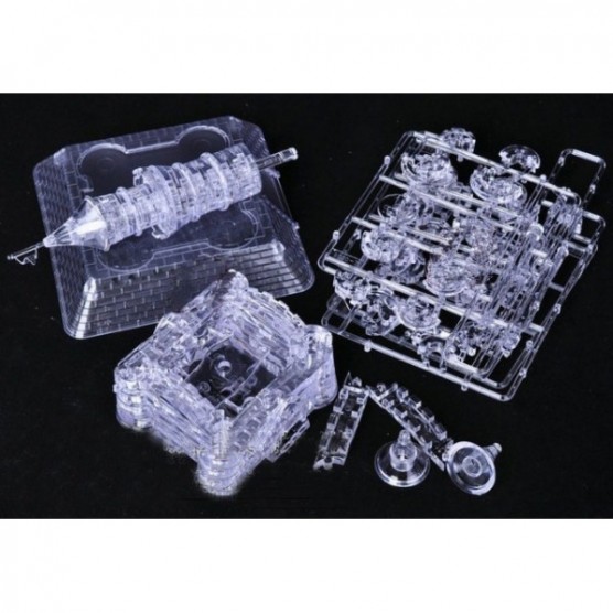 Интерьерный конструктор Hobby Day DIY MiniHouse, Замок со светом и музыкой  3D,  9020A-4