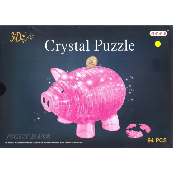 Интерьерный конструктор Hobby Day DIY MiniHouse, Свинка-копилка,  9019-1