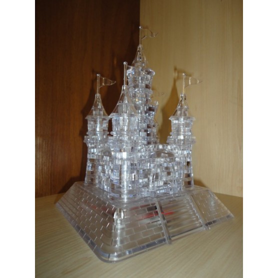 Интерьерный конструктор Hobby Day DIY MiniHouse, Замок со светом и музыкой  3D,  9020A-1