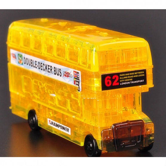 Интерьерный конструктор Hobby Day DIY MiniHouse, Автобус лондонский,  9062-2