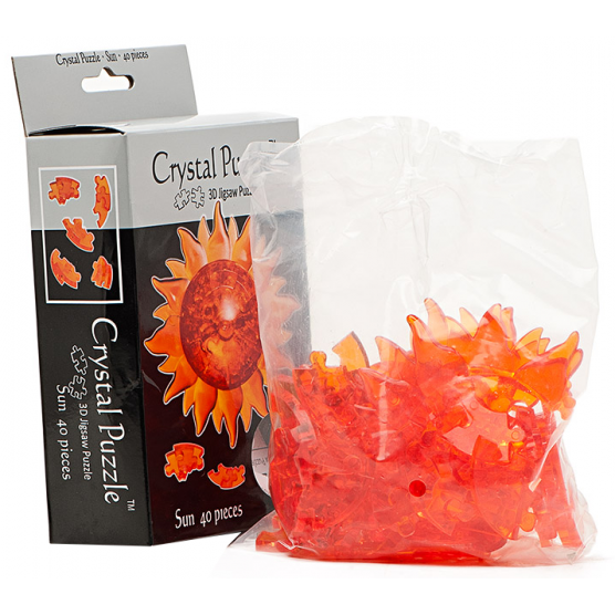 Интерьерный конструктор Hobby Day DIY MiniHouse, Солнце со светом,  YJ6814-2