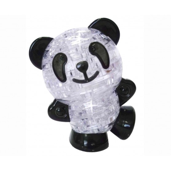 Интерьерный конструктор Hobby Day DIY MiniHouse, Панда со светом 3d пазл,  YJ6918-0