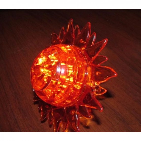 Интерьерный конструктор Hobby Day DIY MiniHouse, Солнце со светом,  YJ6814-1