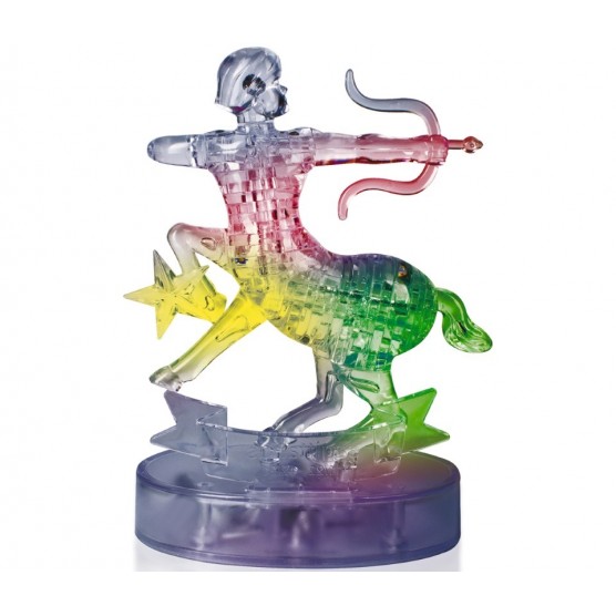 Интерьерный конструктор Hobby Day DIY MiniHouse, Стрелец со Светом 3D  Знаки Зодиака,  9047A-0