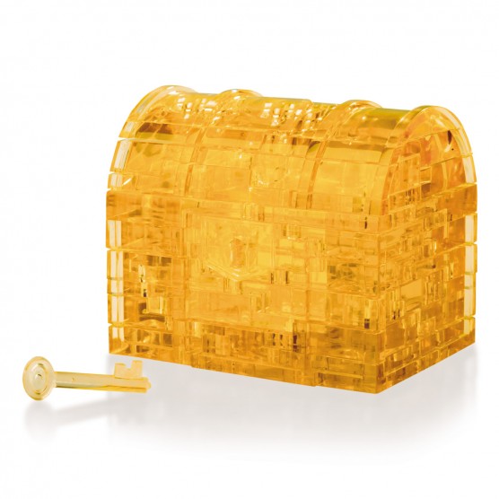 Интерьерный конструктор Hobby Day DIY MiniHouse, Сундук с подсветкой,  9006A-0