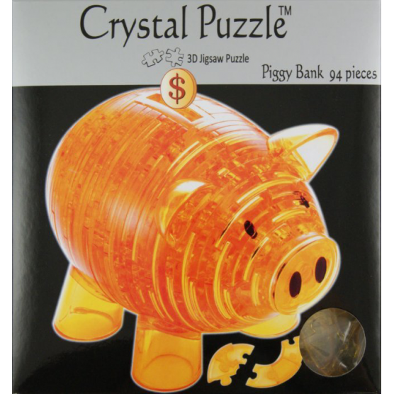 Интерьерный конструктор Hobby Day DIY MiniHouse, Свинка-копилка,  9019-2