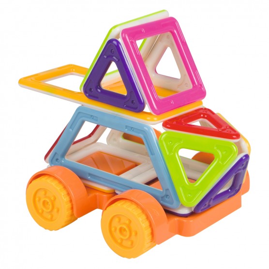 Магнитный конструктор mini Машинка 2, M032B-33-0