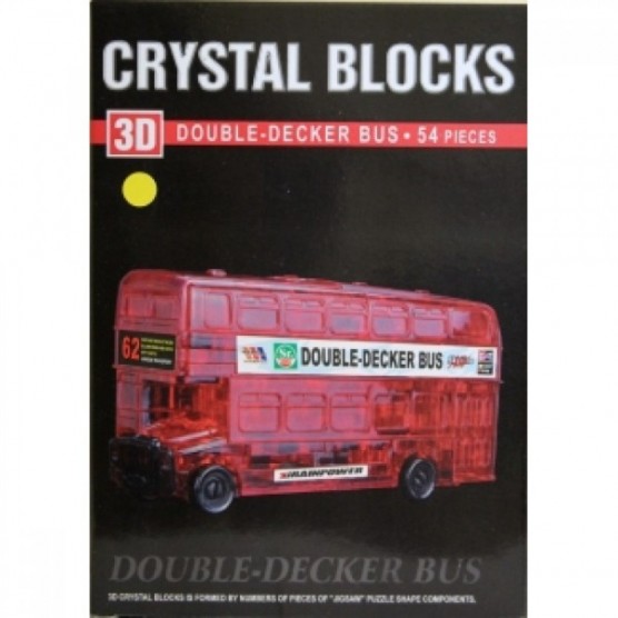 Интерьерный конструктор Hobby Day DIY MiniHouse, Автобус лондонский,  9062-1