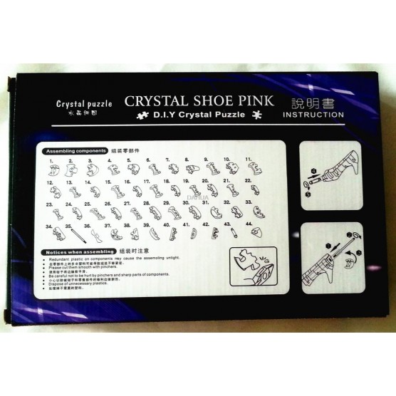 Интерьерный конструктор Hobby Day DIY MiniHouse, Туфелька,  29019-4