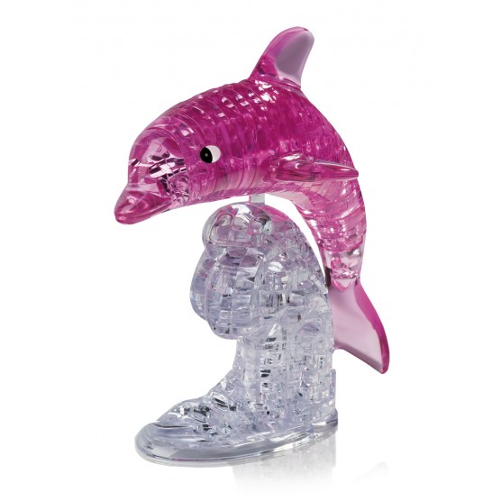 Интерьерный конструктор Hobby Day DIY MiniHouse, Дельфин на подставке XL,  9028-1