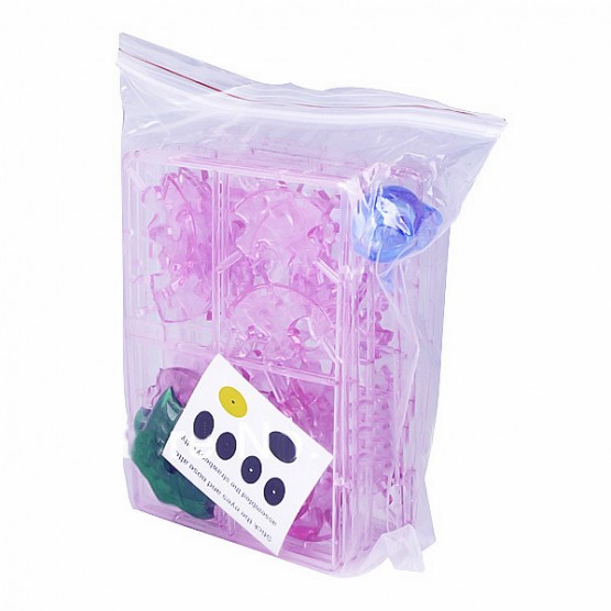 Интерьерный конструктор Hobby Day DIY MiniHouse, Hello Kitty на клубнике с подсветкой,  9026A-3