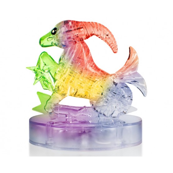 Интерьерный конструктор Hobby Day DIY MiniHouse, Козерог со Светом 3д  Знаки Зодиака,  9053A-0