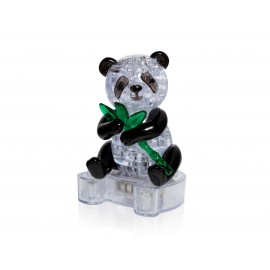 Интерьерный конструктор Hobby Day DIY MiniHouse, Панда сидящая на подставке 3D  (со светом),  9055A