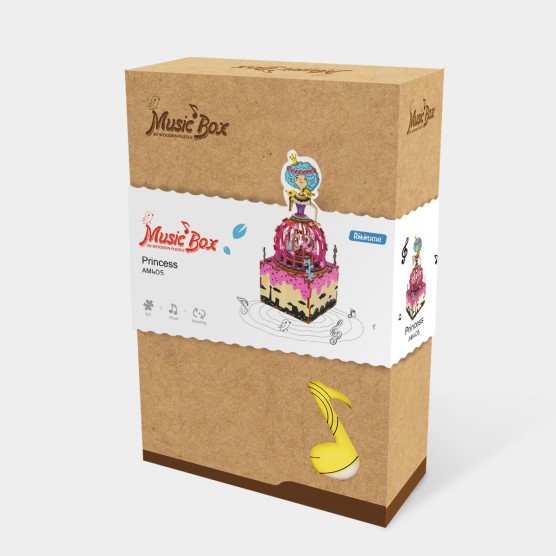 Деревянный конструктор, 
 Принцесса, AM405-3