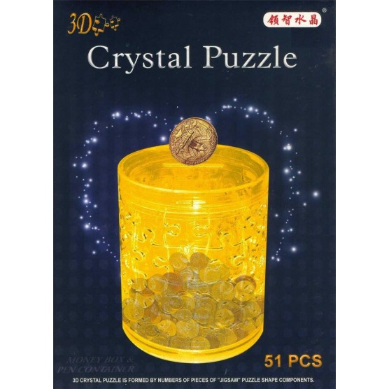 Интерьерный конструктор Hobby Day DIY MiniHouse, Стакан для карандашей-Копилка,  9036-1