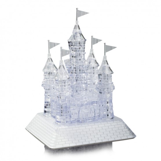 Интерьерный конструктор Hobby Day DIY MiniHouse, Замок со светом и музыкой  3D,  9020A-0