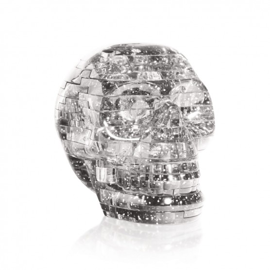 Интерьерный конструктор Hobby Day DIY MiniHouse, Череп со светом,  9056A-4