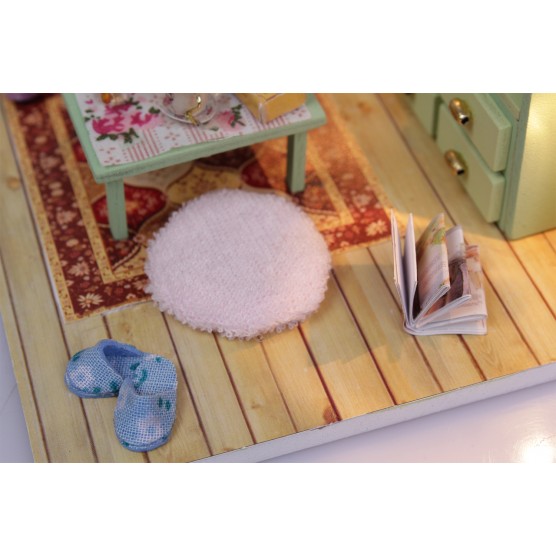 Интерьерный конструктор Hobby Day DIY MiniHouse, Чай вдвоём (с фигурками), M012-5