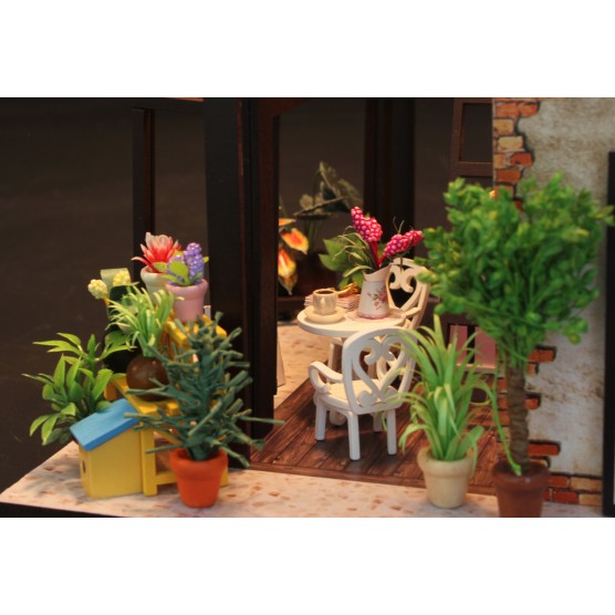 Купить Интерьерный конструктор Hobby Day DIY MiniHouse, COFFEE HOUSE, M027