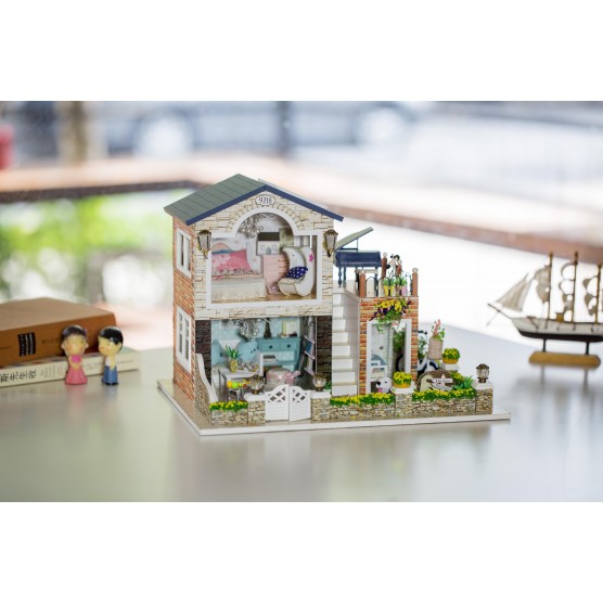 Интерьерный конструктор Hobby Day DIY MiniHouse, Сountry Village, 13839-4