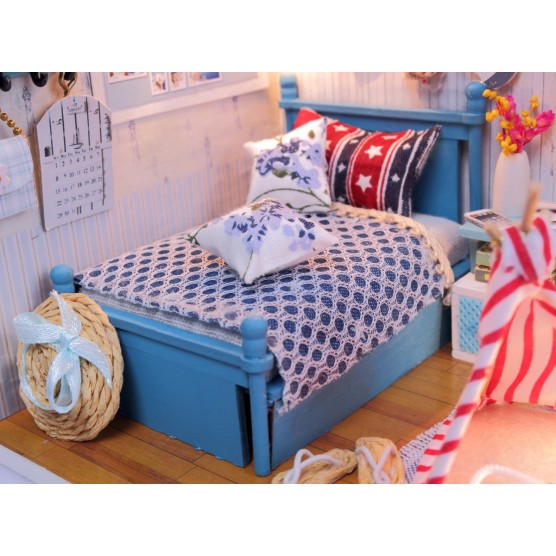 Интерьерный конструктор Hobby Day DIY MiniHouse, Греческие каникулы, M010-5