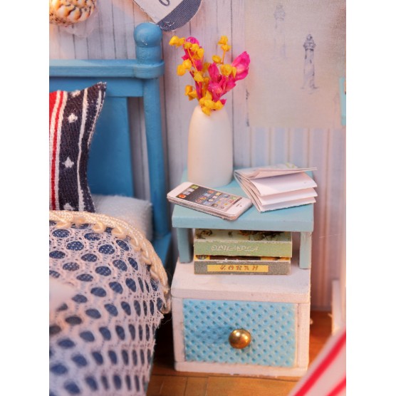 Интерьерный конструктор Hobby Day DIY MiniHouse, Греческие каникулы, M010-4