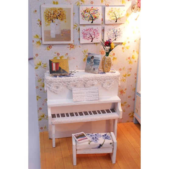 Интерьерный конструктор Hobby Day DIY MiniHouse, Комната Александры, M011-5