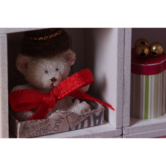 Интерьерный конструктор Hobby Day DIY MiniHouse, Комната маленькой принцессы, M001-3