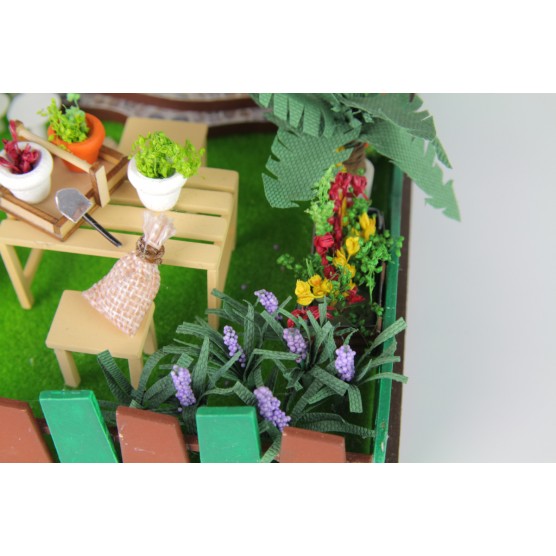 Интерьерный конструктор Hobby Day DIY MiniHouse, Мельница, D026-1