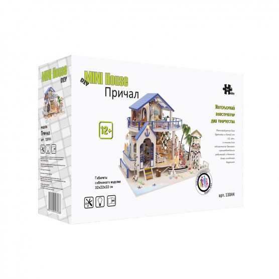 Интерьерный конструктор Hobby Day DIY MiniHouse, Причал, 13844-0
