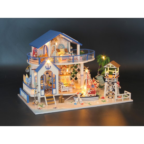 Интерьерный конструктор Hobby Day DIY MiniHouse, Причал, 13844-2