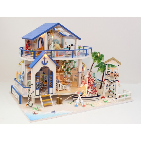 Интерьерный конструктор Hobby Day DIY MiniHouse, Причал, 13844-1